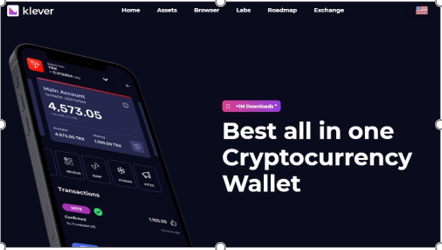 Klever app set for all wallets