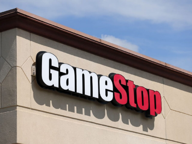 GameStop sign on office building